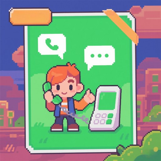 Banny making a phone call